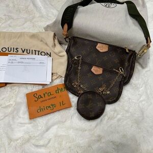 ❌SOLD❌louis vuitton multi pochette